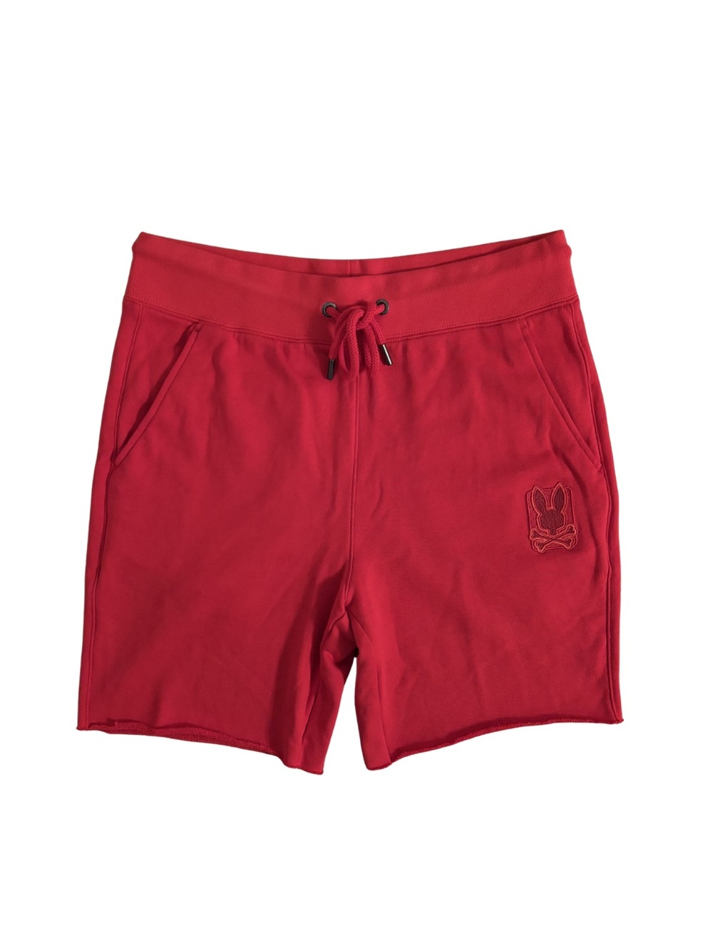 Psycho Bunny Red Men's Drawstring Casual Shorts